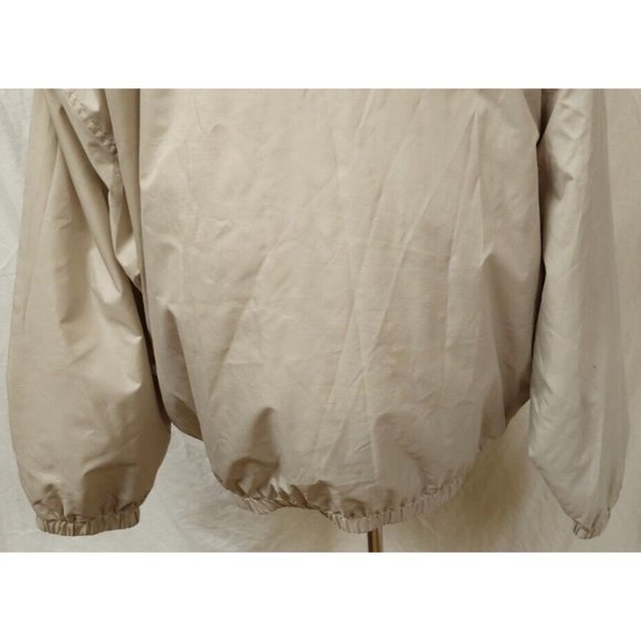 PGA Tour Men's XL Beige Golf Pullover Long Sleeve V Neck Windbreaker Jacket - Picture 11 of 12